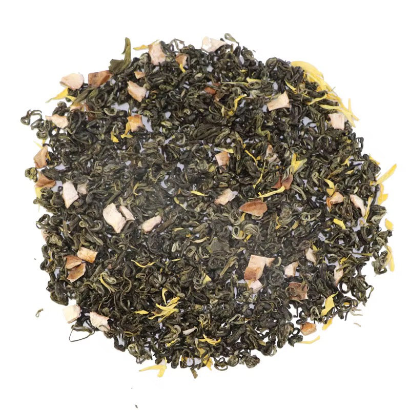 Roheline tee virsikuga - 50 g
